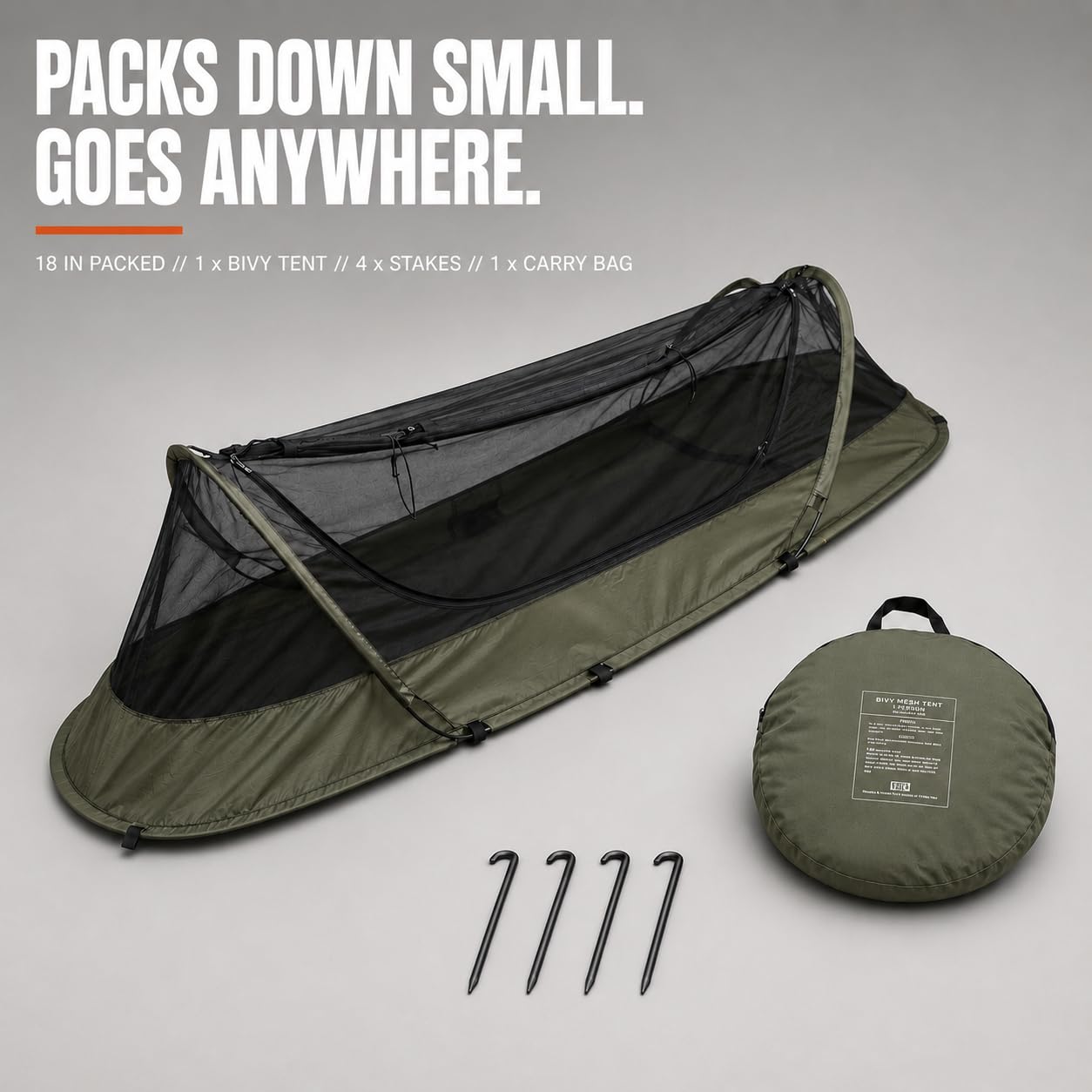 Wiggy’s single person bivy shelter Amazon.com : USGI Industries Bivy Tent | Lightweight Single Person